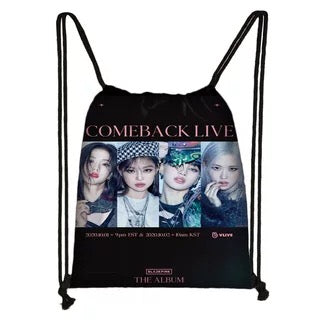 Blackpink Backpack fashion string bag