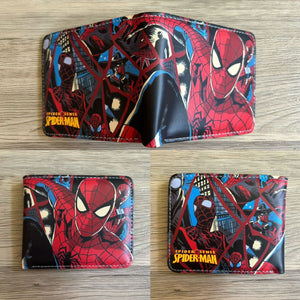 304 Superhero spider PVC and PU wallet