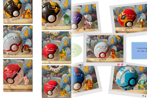 18 Poke•Mon ball kid toys