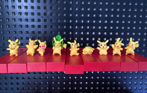 18 Poke•Mon mini figures (B/C/D/E) cake decoration kid toys