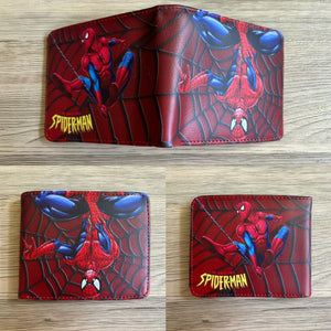 304 Superhero spider PVC and PU wallet