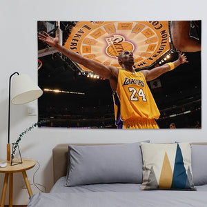 01 Basketball 3D printing tapestry backdrop accessory party decoration