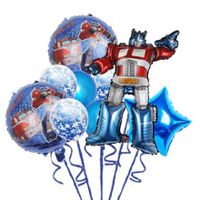 Load image into Gallery viewer, 12 Transformers Foil balloon party decoration
