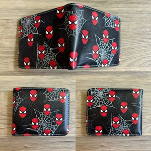 304 Superhero spider PVC and PU wallet