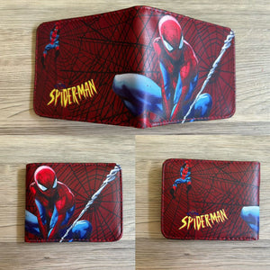 304 Superhero spider PVC and PU wallet