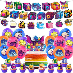 86 Blox •Fruits theme birthday party decoration