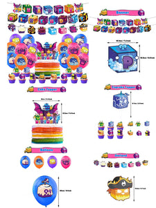 86 Blox •Fruits theme birthday party decoration