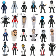 Load image into Gallery viewer, 71 Ski Toilet Simulator mini figures cake decorations kid toys
