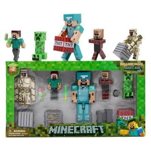 33 Mine•craft mini figures cake decorations kid toys