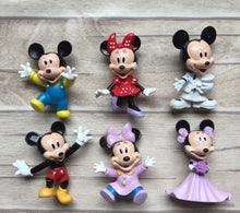 Load image into Gallery viewer, 26 M•Mouse mini figures cake decorations
