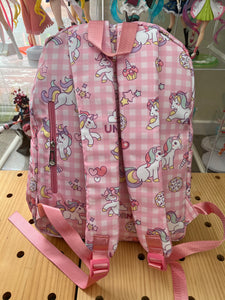 Anime unicorn schoolbag