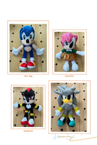 06 So•nic plush doll kid toys