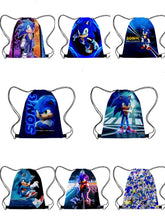 Load image into Gallery viewer, 06 So•nic string bag fashion backpack
