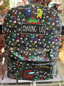 07 Among.us Game schoolbags fashion backpack bag