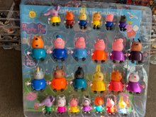 Load image into Gallery viewer, 34 pig mini figures cake decorations Kid toys
