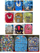 Load image into Gallery viewer, 06 So•nic schoolbags fashion backpack
