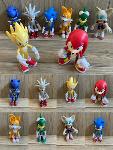 06 So•nic mini figures cake decorations kid toys