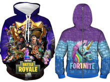 Load image into Gallery viewer, 04 Fort•nite game hoodies fashion kids clothes
