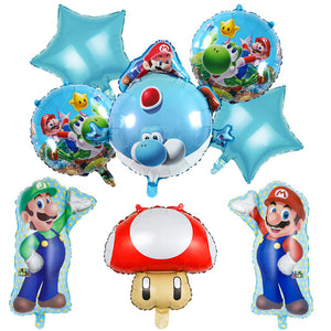 08 Super M Foil balloon party decorations