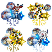 Load image into Gallery viewer, 12 Transformers Foil balloon party decoration
