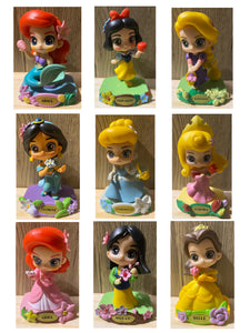 74 Princess mini figures cake decorations