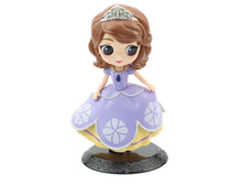 Load image into Gallery viewer, 74 Cartoon characters princess figures kid toys cake decoration
