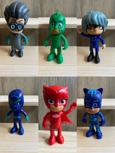 31 PJ masks mini figures cake decorations