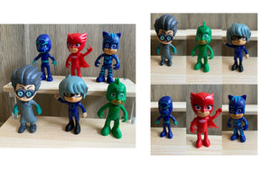 31 PJ masks mini figures cake decorations