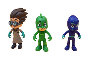 31 PJ masks mini figures cake decorations