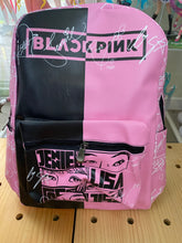 Load image into Gallery viewer, Blackpink school bag
