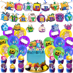 86 Blox •Fruits theme birthday party decoration