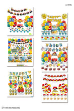 Load image into Gallery viewer, 18 Poke•mon theme birthday  party decoration
