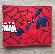 Load image into Gallery viewer, 304 Superhero spider PVC and PU wallet
