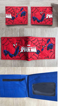 Load image into Gallery viewer, 304 Superhero spider PVC and PU wallet
