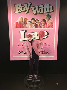 BTS Acrylic Figure  Standing Plate