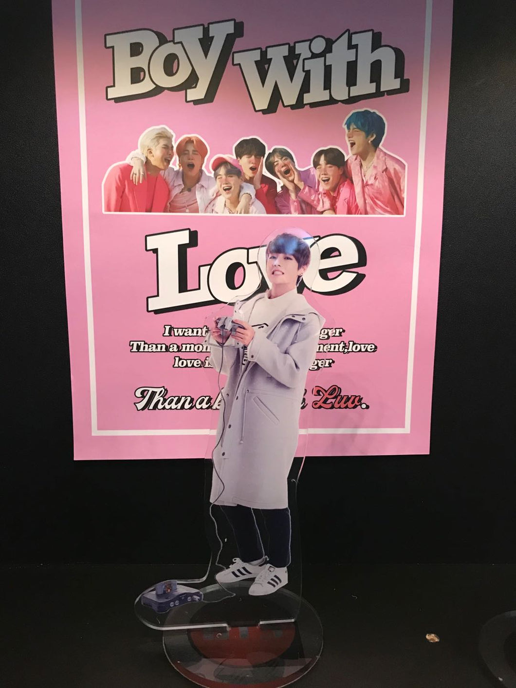 BTS Acrylic Figure  Standing Plate