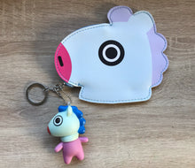 Load image into Gallery viewer, BTS money bag and keychain
