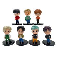 Load image into Gallery viewer, 401 BTS mini figures cake decorations
