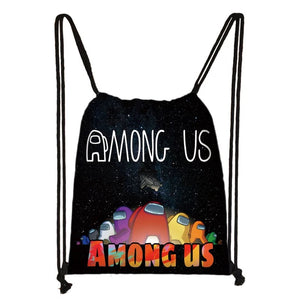 07 Among.us Game fashion string bag