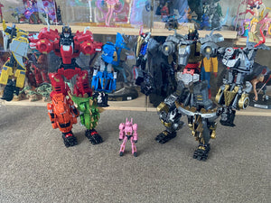 12 Transformer dinosaur kid toys