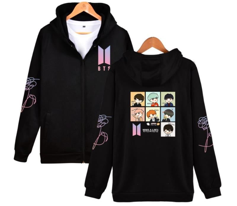 BTS hoodie fashion clothes