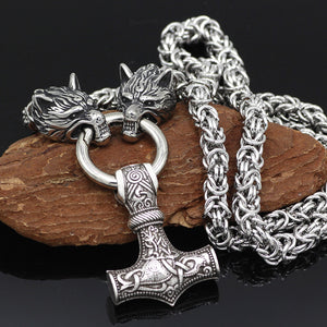 Hip-pop Viking necklace