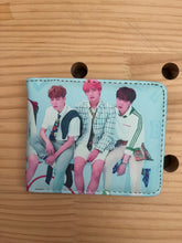 Load image into Gallery viewer, BTS fashion PU wallet
