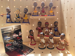 01 Basketball figures bobblehead figures gift car decorations