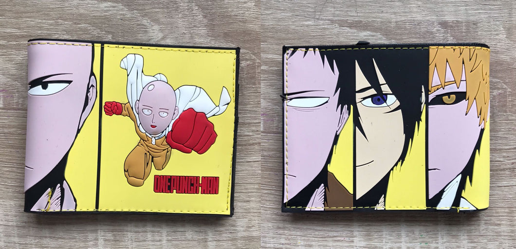 Anime one•punch PVC wallet