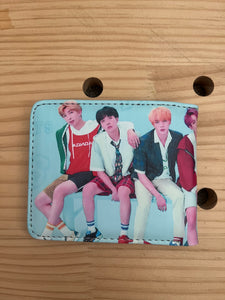 BTS fashion PU wallet