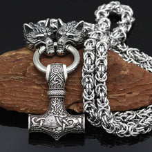 Load image into Gallery viewer, Hip-pop Viking necklace
