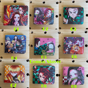 Anime Demon S fashion PU wallet