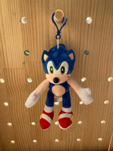 Load image into Gallery viewer, 06 So•nic keychain plush doll kid toys
