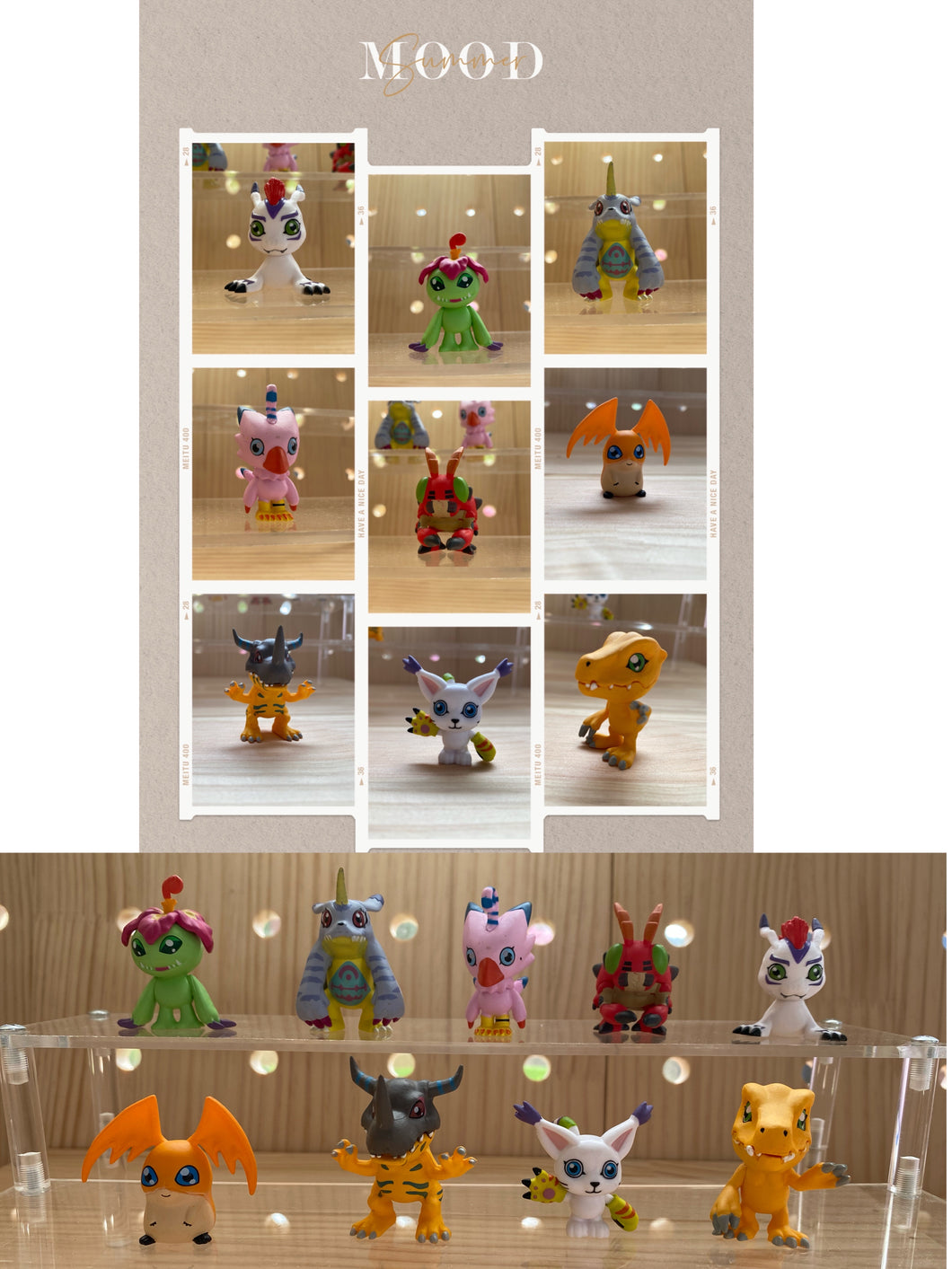 94 Digital• Monster Mini figures cake decorations kid’s toys